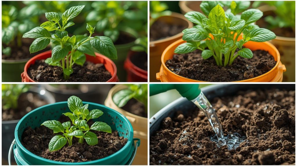 Bucket Gardening 5 Gallon