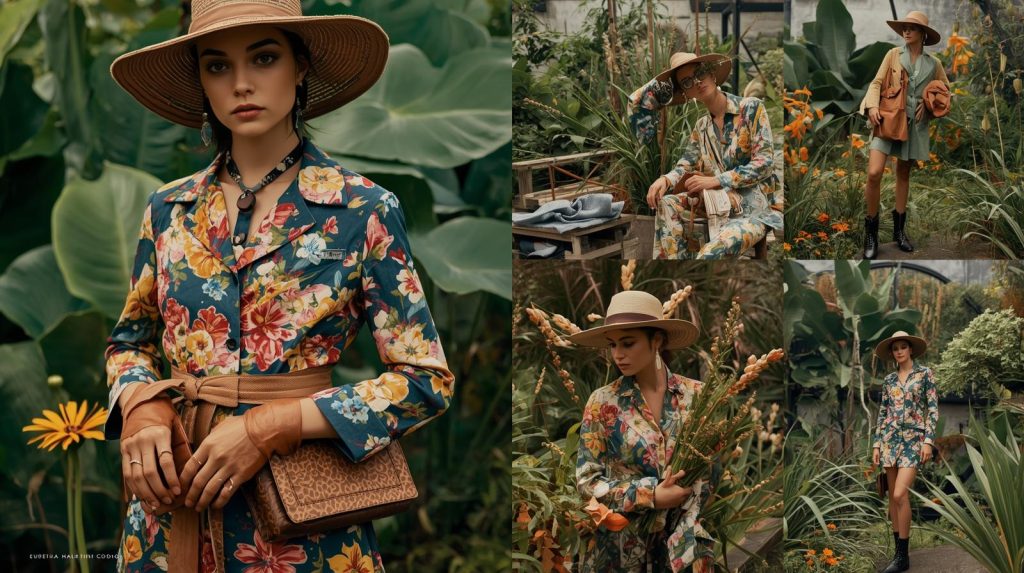 Gardening Fashion Editorial