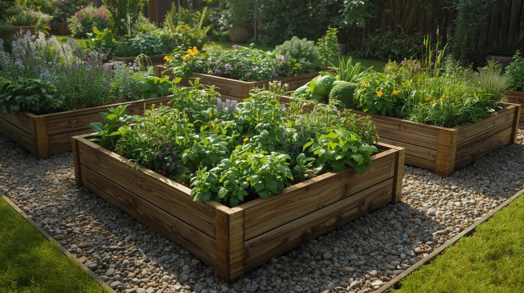 Raised Garden Beds Grow Upwards