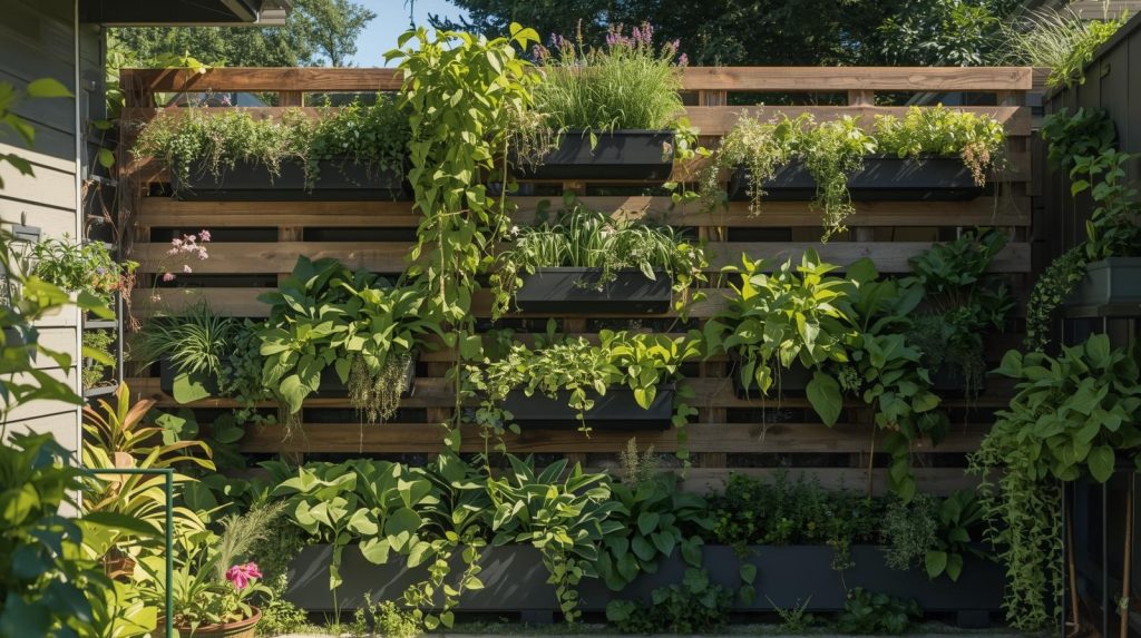 Vertical Gardens Grow Up, Not Out