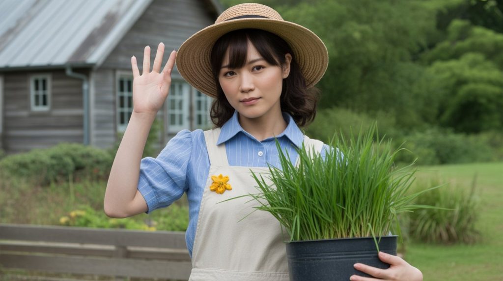 Yashiro Nene Gardening Outfit