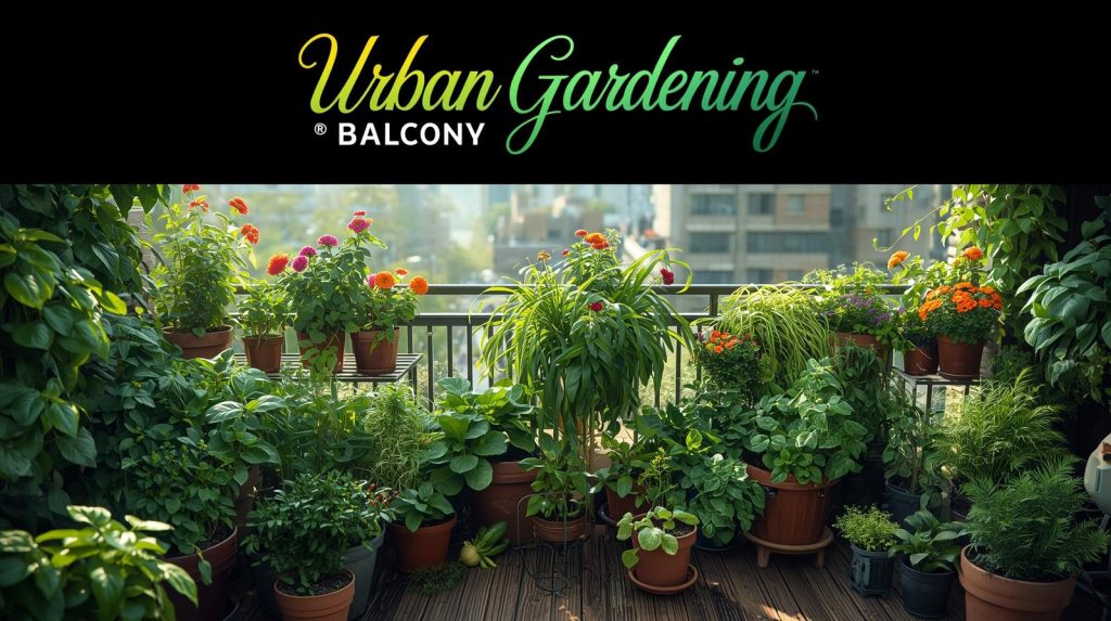 Urban Gardening Balcony